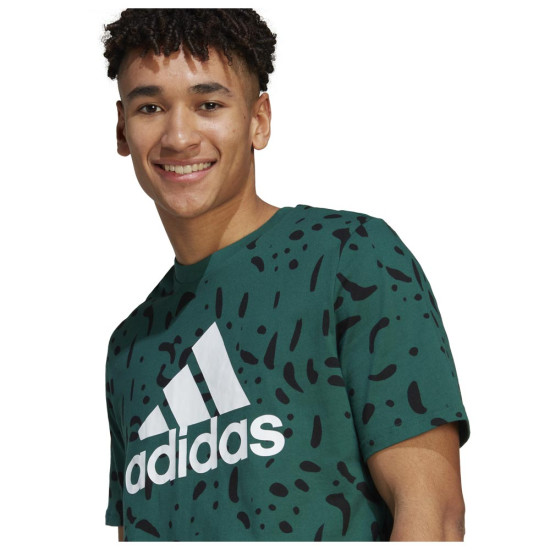 Adidas Ανδρική κοντομάνικη μπλούζα M BL SJ T AOP Adidas Ανδρική κοντομάνικη μπλούζα M BL SJ T AOP